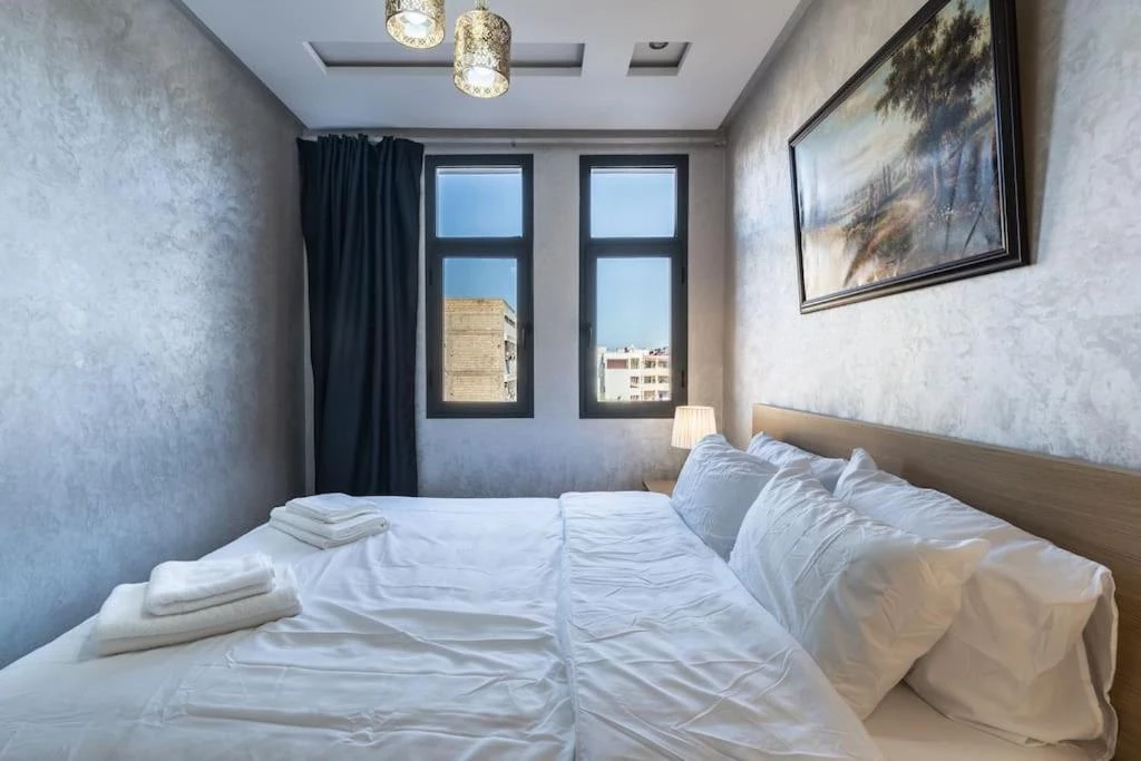 Stylish Studio à Ain Sebaa Casablanca bedroom